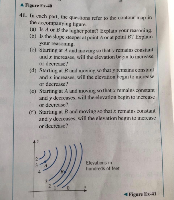 Solved Figure Ex-40 41. In Each Part, The Questions Refer | Chegg.com