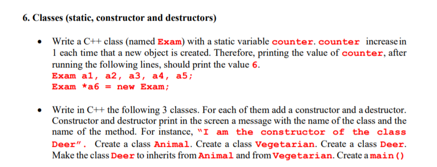 Solved Hi, I have a destructor question for C++ Why is the