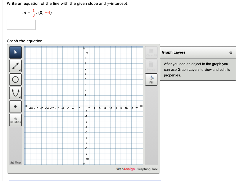 Solved Write an equation of the line with the given slope | Chegg.com