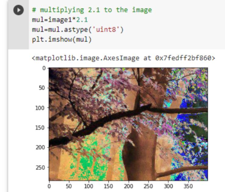 Solved Arithmetic operations by Python What is the | Chegg.com