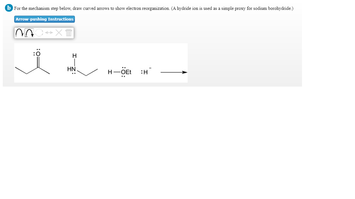 Solved B Write A Mechanism For The Step Shown Below, Using | Chegg.com