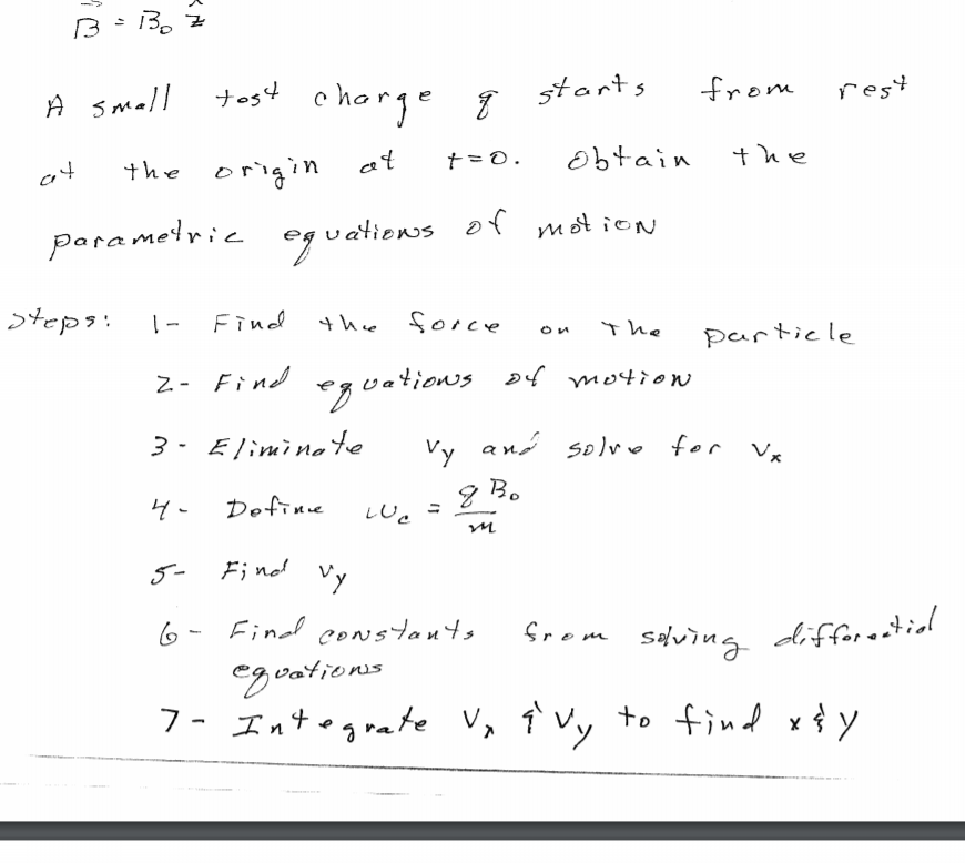 Solved B B 1 Rest A Small Tost Charge Q Starts At The O Chegg Com