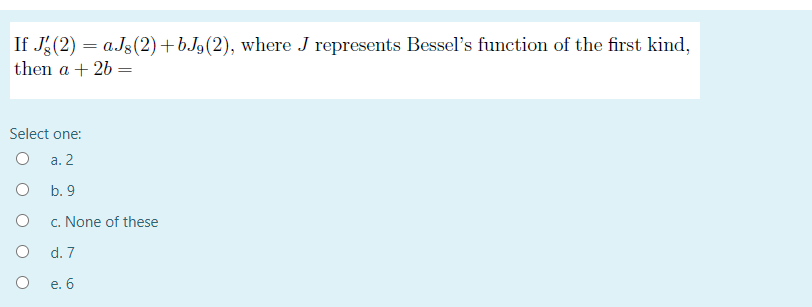 Solved If J (2) = a) (2)+bJ, (2), where J represents | Chegg.com