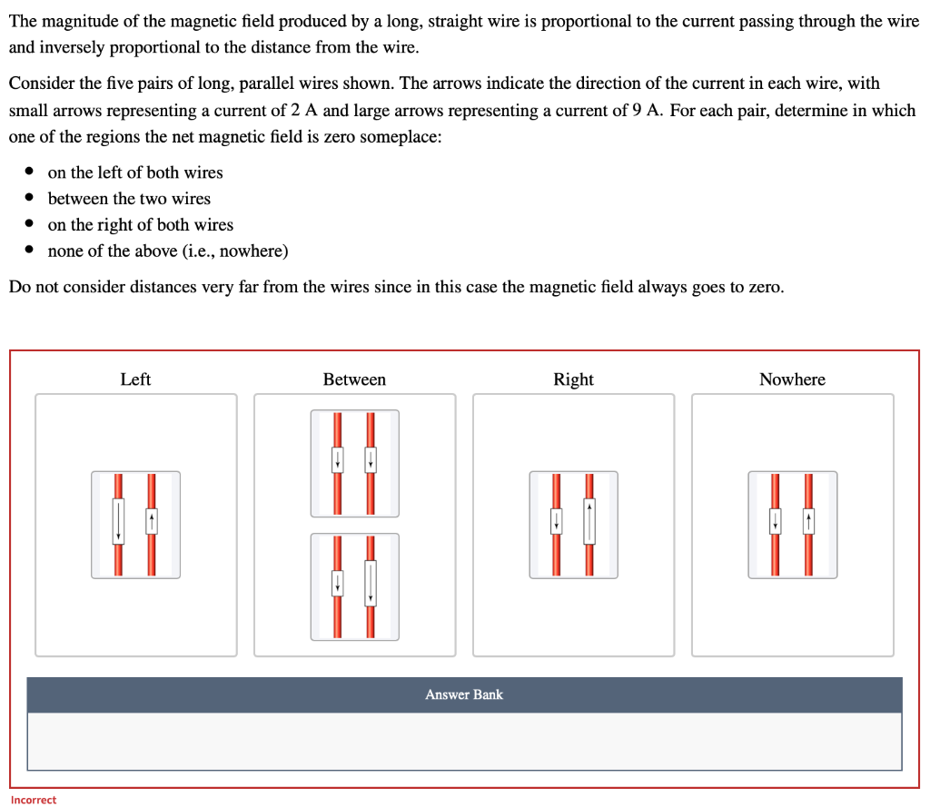 Solved The magnitude of the magnetic field produced by a | Chegg.com