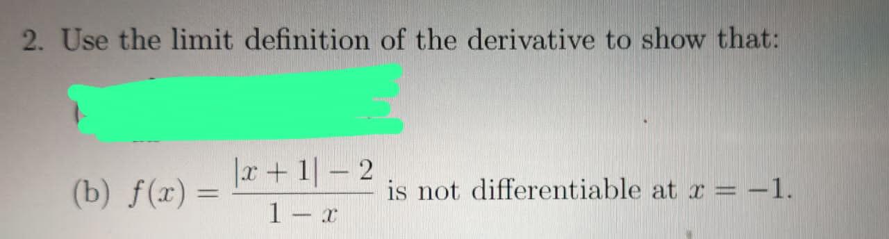 solved-2-use-the-limit-definition-of-the-derivative-to-show-chegg