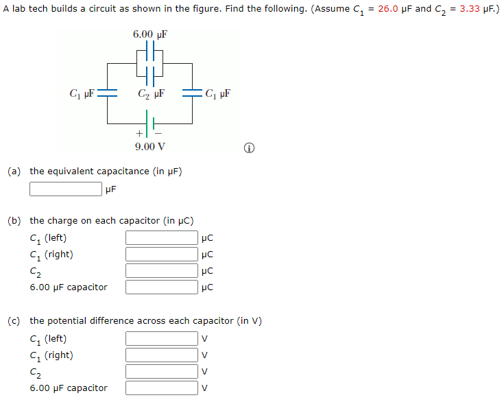 Solved A lab tech builds a circuit as shown in the figure. | Chegg.com