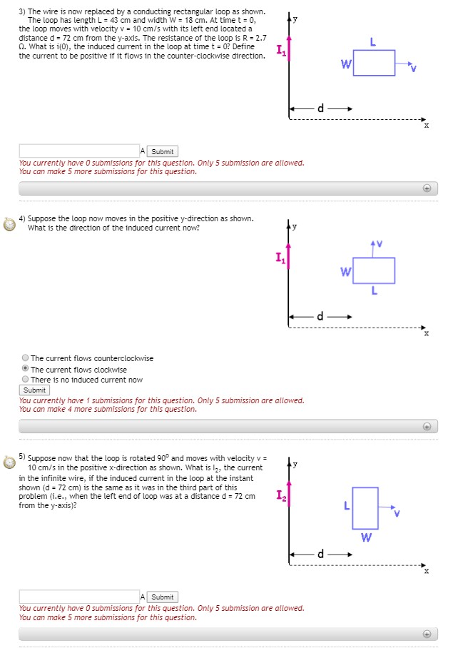 Solved An Infinite Straight Wire Carries Current I1 = 4 A In | Chegg.com