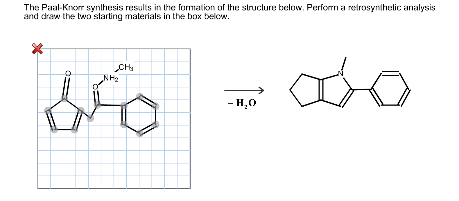 Solved The Paal-Knorr synthesis results in the formation of | Chegg.com