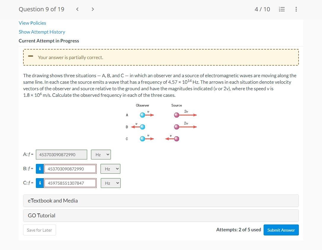 Solved The Drawing Shows Three Situations −A,B, And C - In | Chegg.com