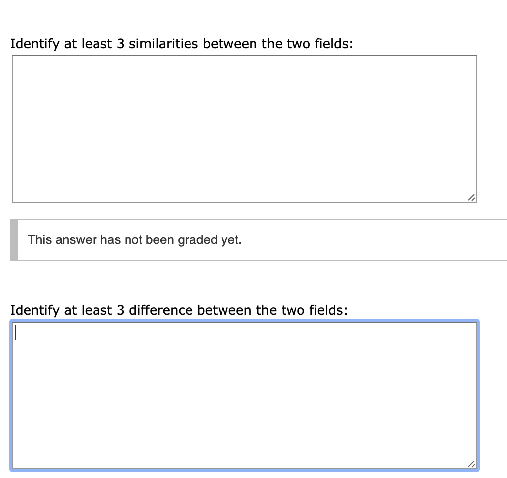 Solved Identify at least 3 similarities between the two | Chegg.com