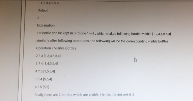 Solved ONLINE EDITO Bottle Necks - Problem Description There | Chegg.com
