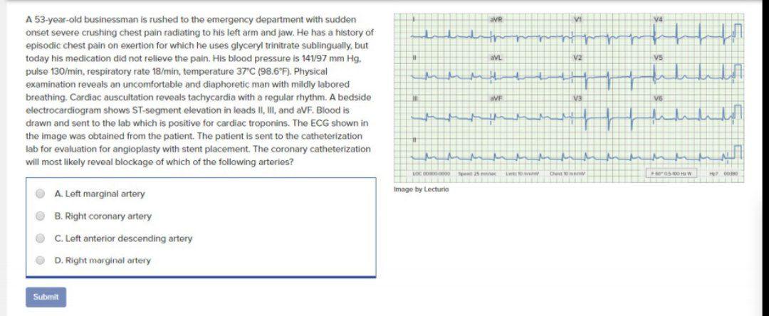 Solved VA ma ht ML V2 ALL un A 53-year-old businessman is | Chegg.com