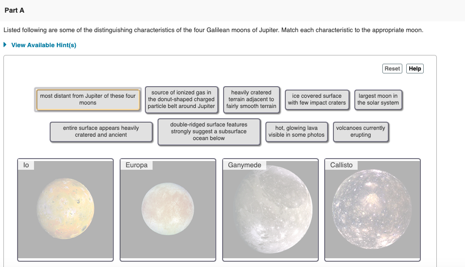 Solved Part A Listed Following Are Some Of The Distinguis Chegg Com