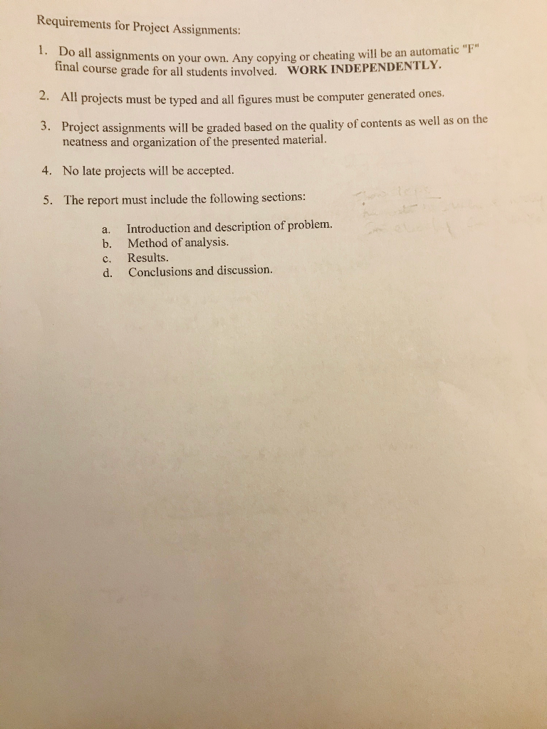 The Problem should be reported in the form of a | Chegg.com