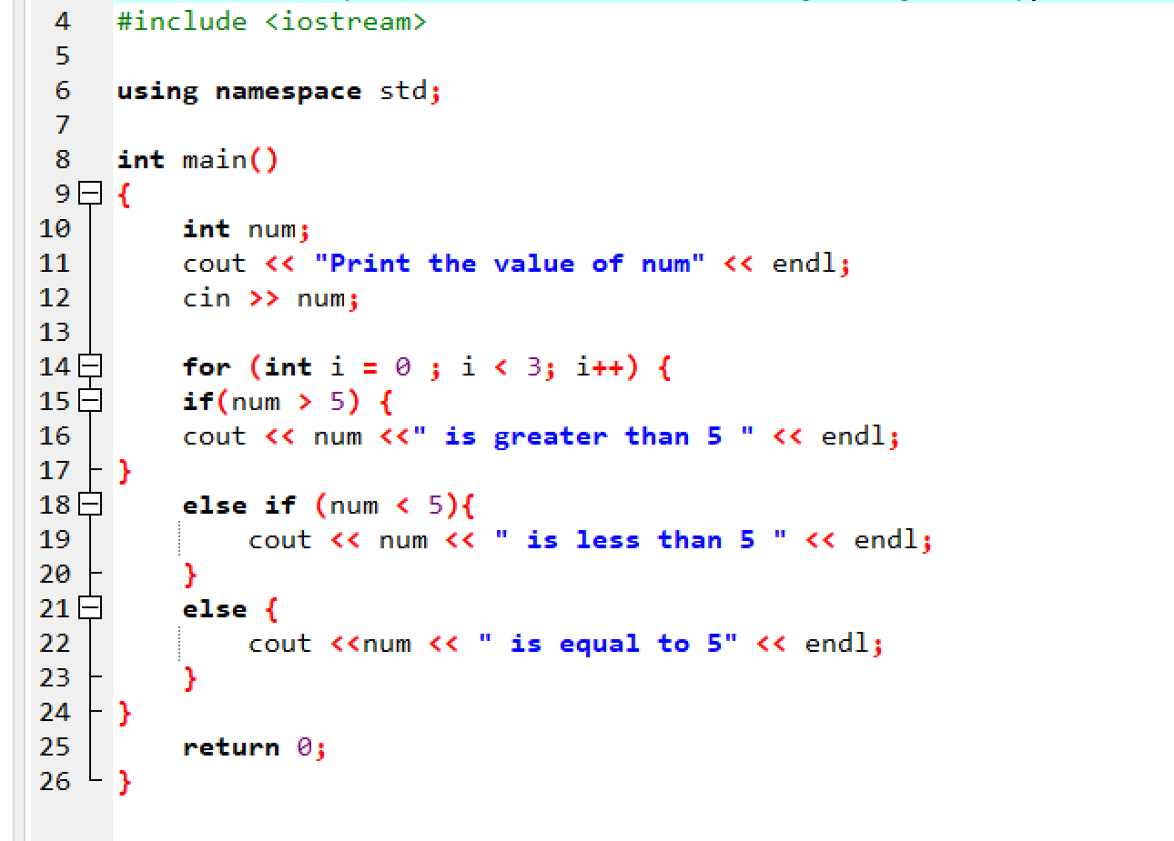 Convert the C++ code given below into three separate | Chegg.com