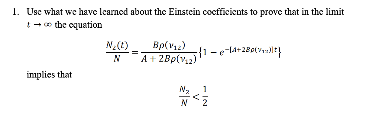 Solved Use what we have learned about the Einstein | Chegg.com