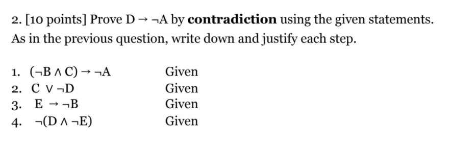 Solved Important. You must justify every step in every proof | Chegg.com