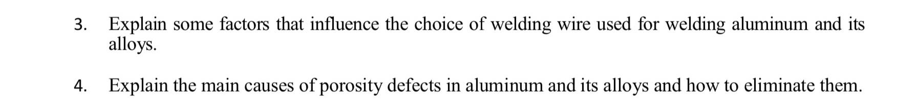 Solved 3. Explain some factors that influence the choice of | Chegg.com
