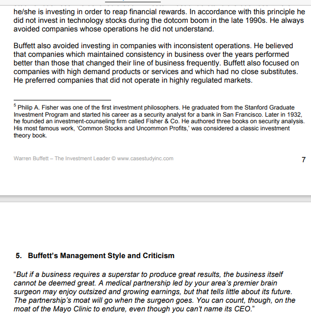 Solved please read the following case study and answer the | Chegg.com