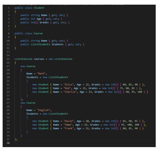 Solved Below you have been provided with lines of codes. | Chegg.com