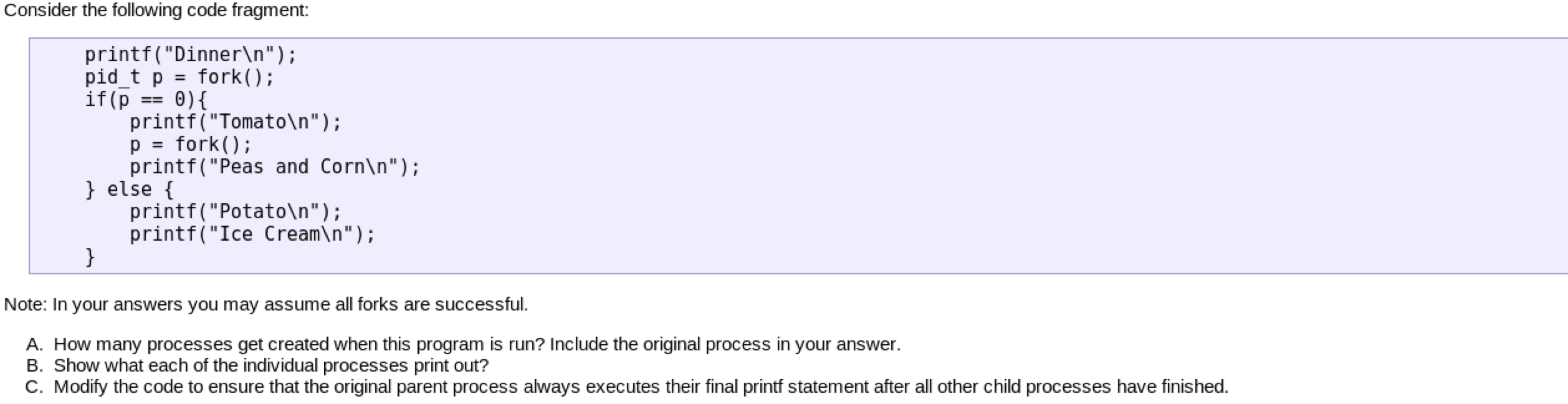 Solved Consider the following code fragment: | Chegg.com