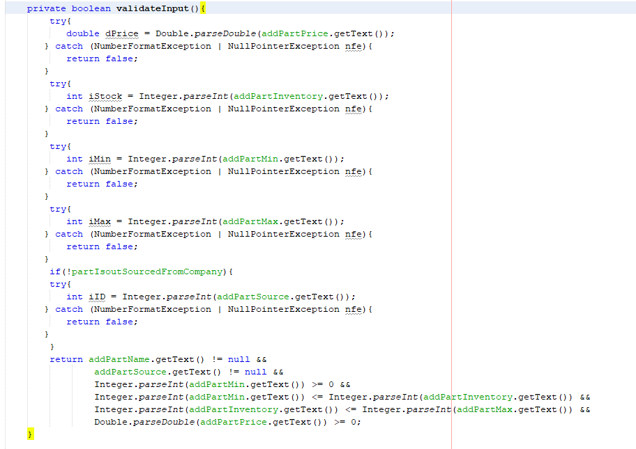 Solved How do I prompt an alert in Java if I am using a try | Chegg.com