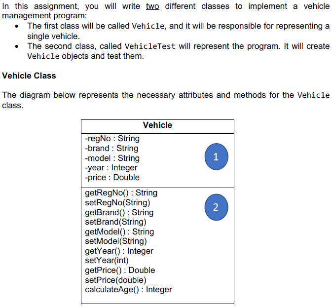 Solved A6. Java Programming_Java is a | Chegg.com
