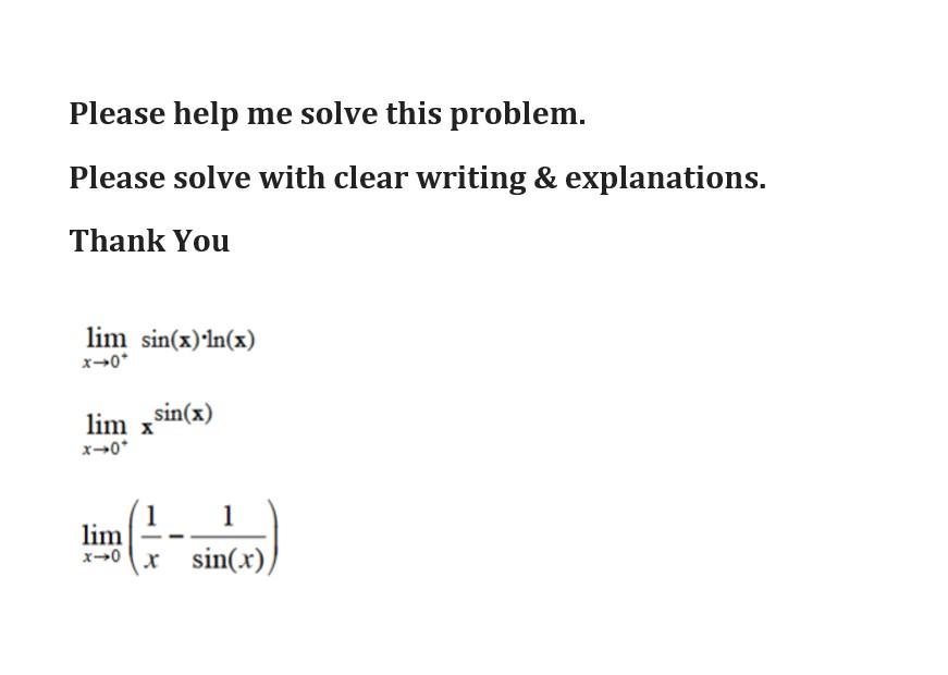 Solved Please help me solve this problem. Please solve with | Chegg.com