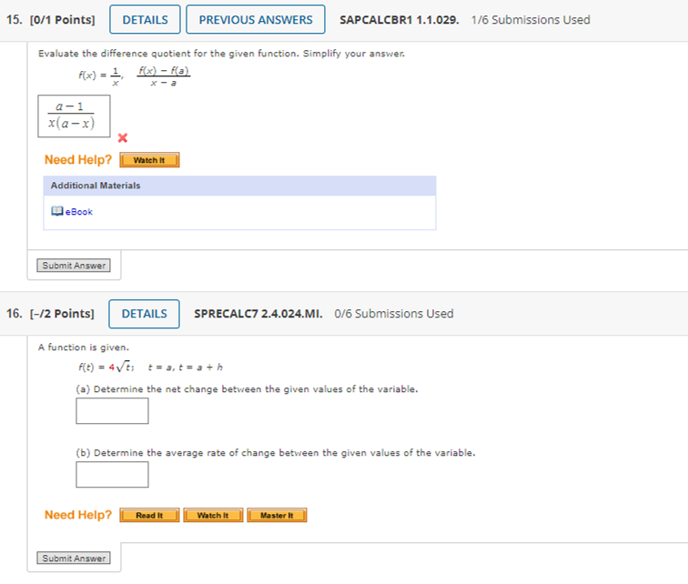 Solved Help me with these two questions please! | Chegg.com