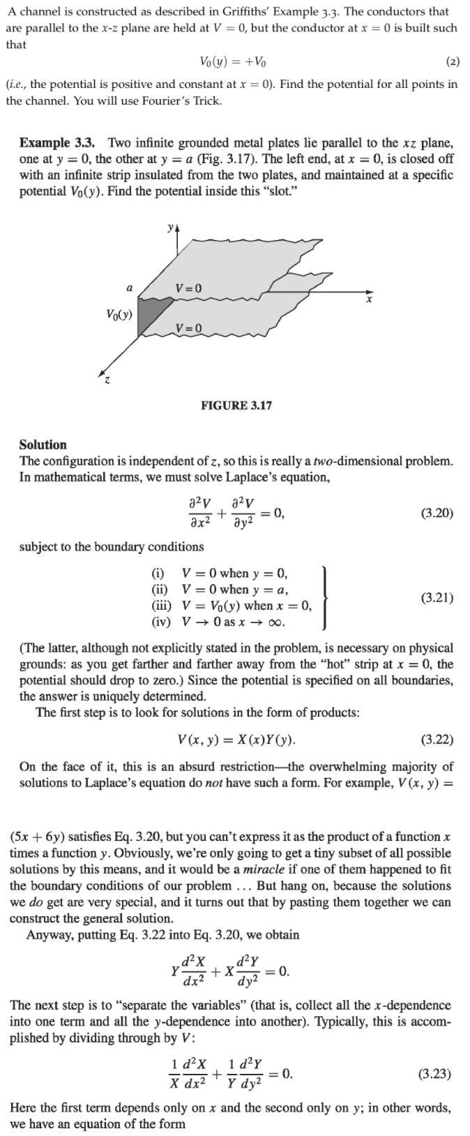Please Refer To Example 3 3 P 131 In Griffiths Chegg Com