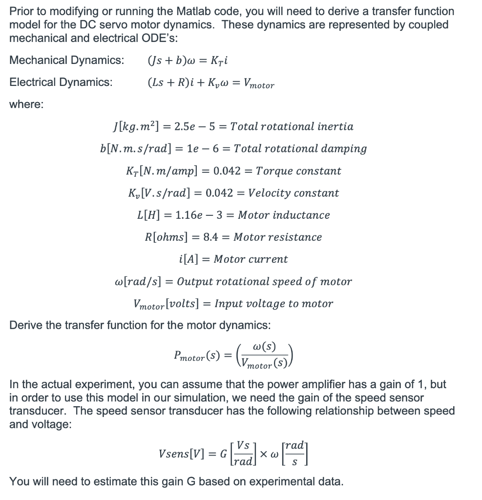 Solved Prior To Modifying Or Running The Matlab Code You Chegg Com