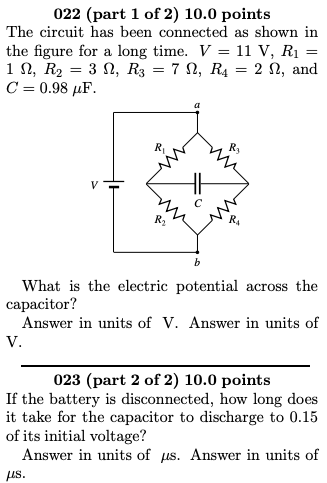 Solved I keep getting the second part incorrect. Could you | Chegg.com