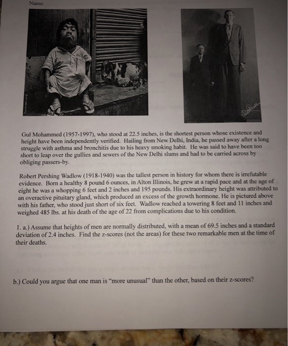 Solved Name Gul Mohammed (19571997), who stood at 22.5