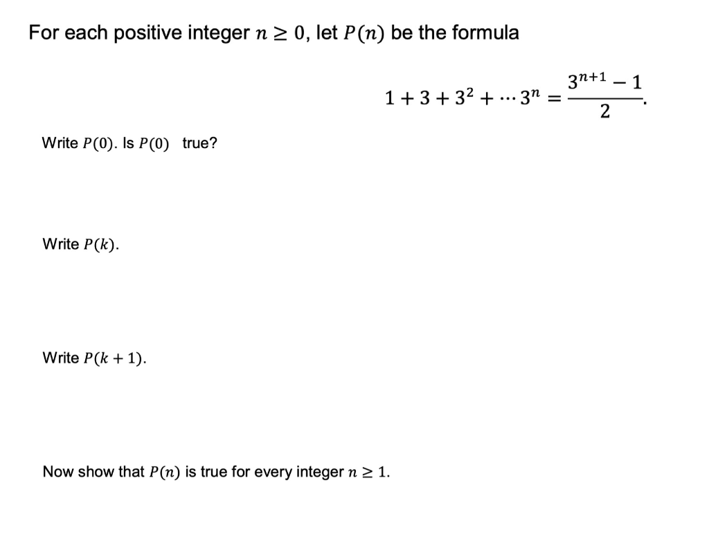 Solved For Each Positive Integer N 0 Let P N Be The