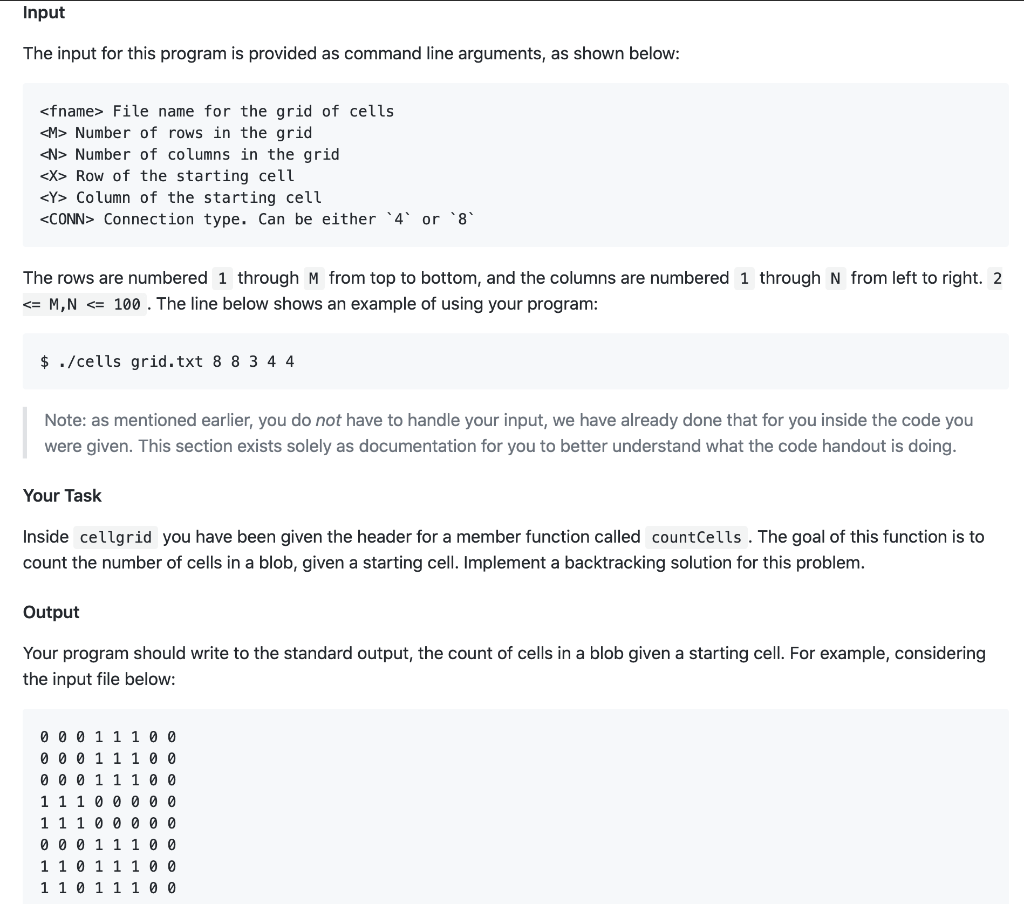 Language C++ I don't quite understand how to go about | Chegg.com