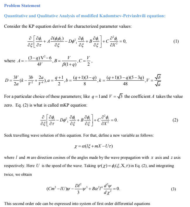 Problem Statement Quantitative and Qualitative | Chegg.com
