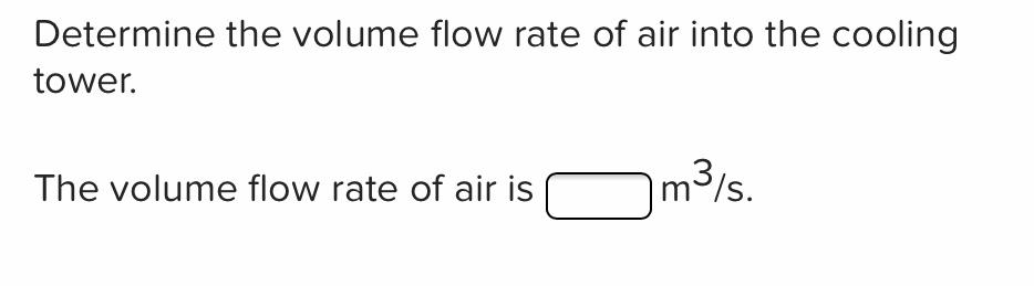 Solved The cooling water from the condenser of a power plant | Chegg.com