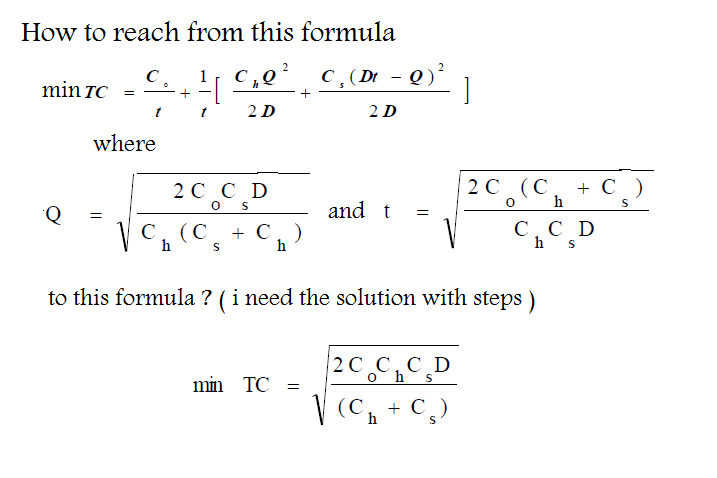 Solved How to reach from this formula 2 D 2 D where 2C C D | Chegg.com