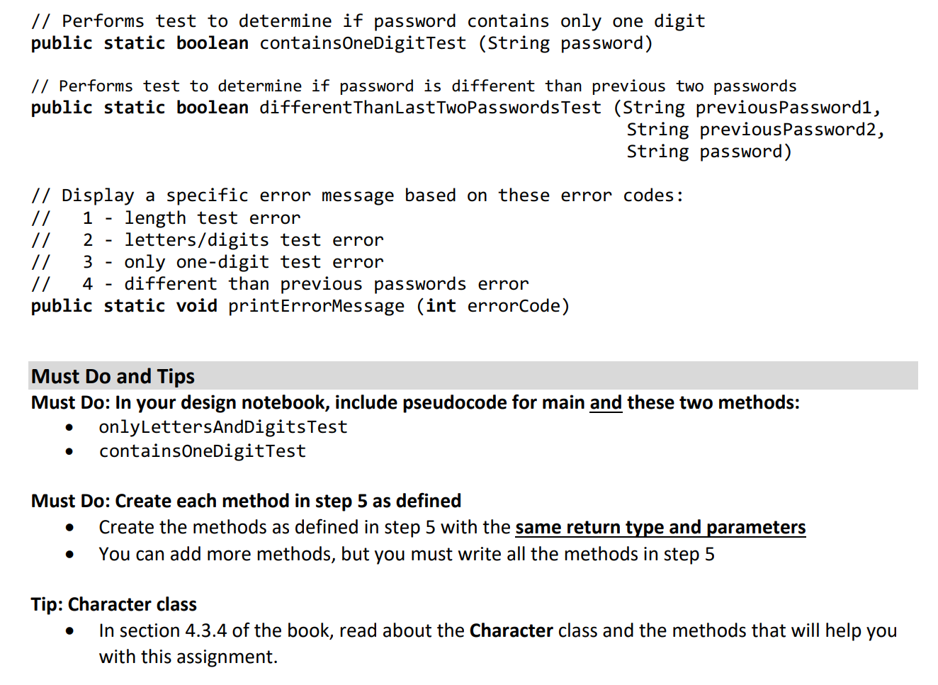Solved Assignment Description Write a program that asks the | Chegg.com