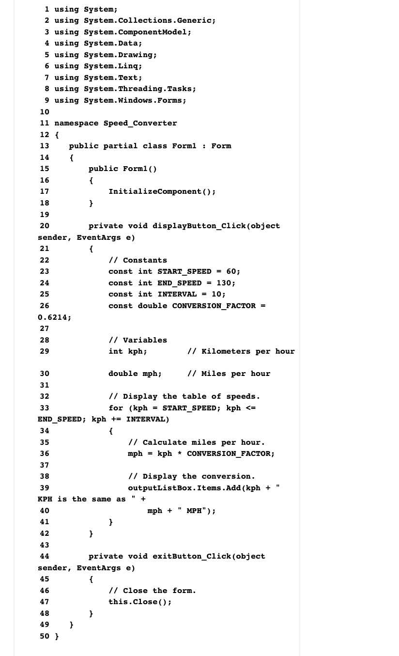 Solved Modify the code to use a user entered value (from the | Chegg.com