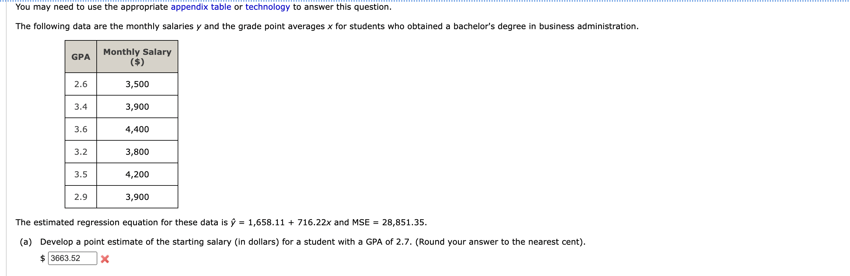 Solved You may need to use the appropriate appendix table or | Chegg.com