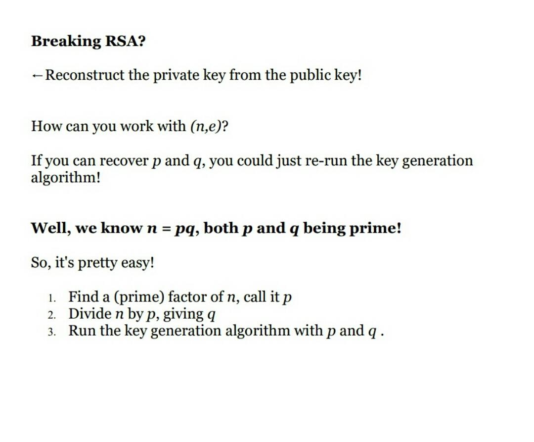 1. Show them how to create a public/private key | Chegg.com