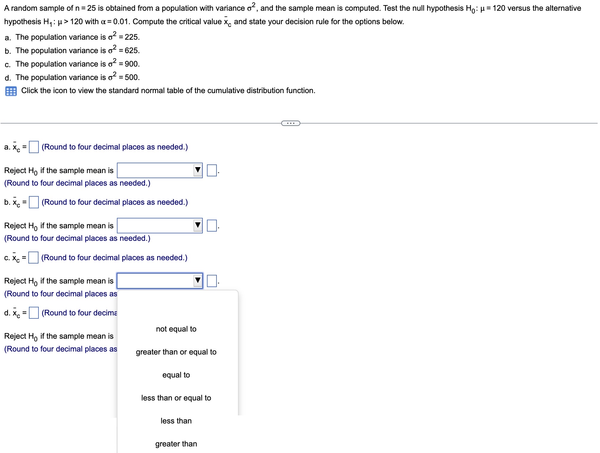 Solved A Random Sample Of N = 25 Is Obtained From A | Chegg.com