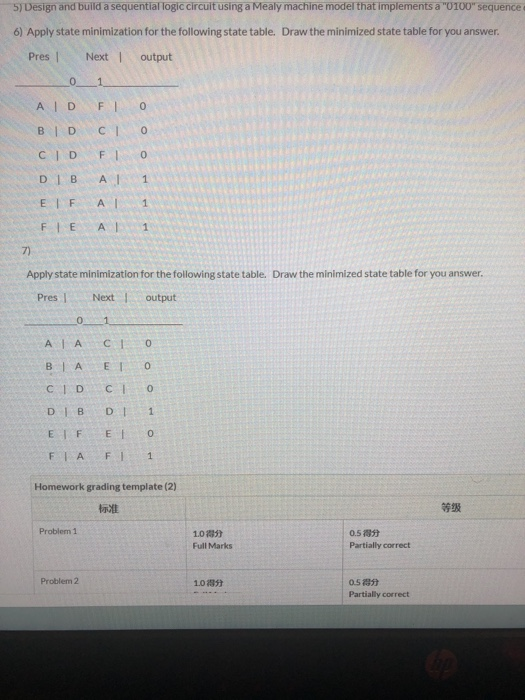 Solved 5) Design And Build A Sequential Logic Circuit Using | Chegg.com