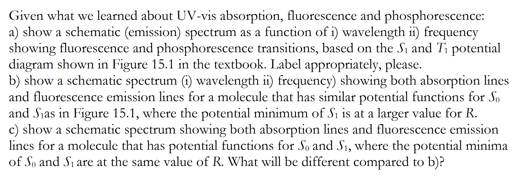 Solved Given what we learned about UV-vis absorption, | Chegg.com