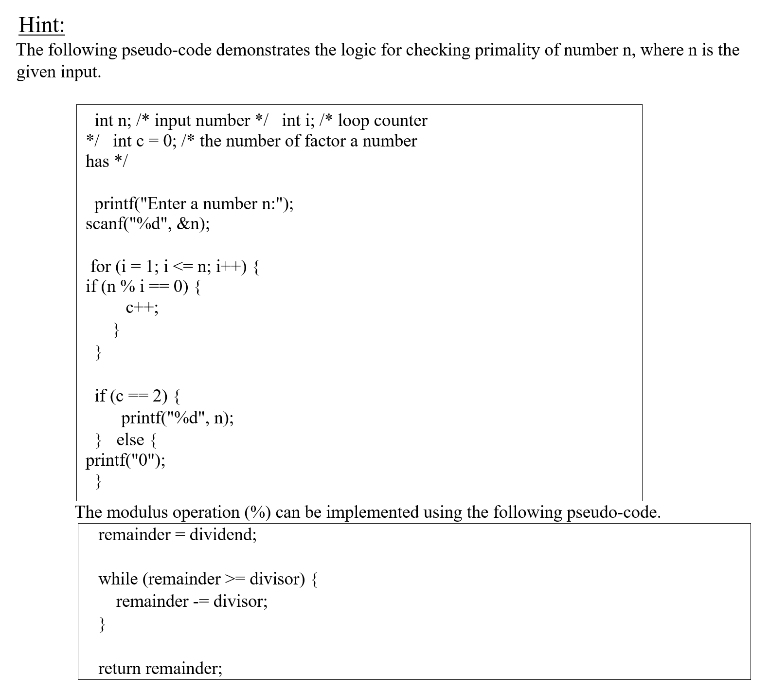 Solved Given an octal number n as user input, write an | Chegg.com
