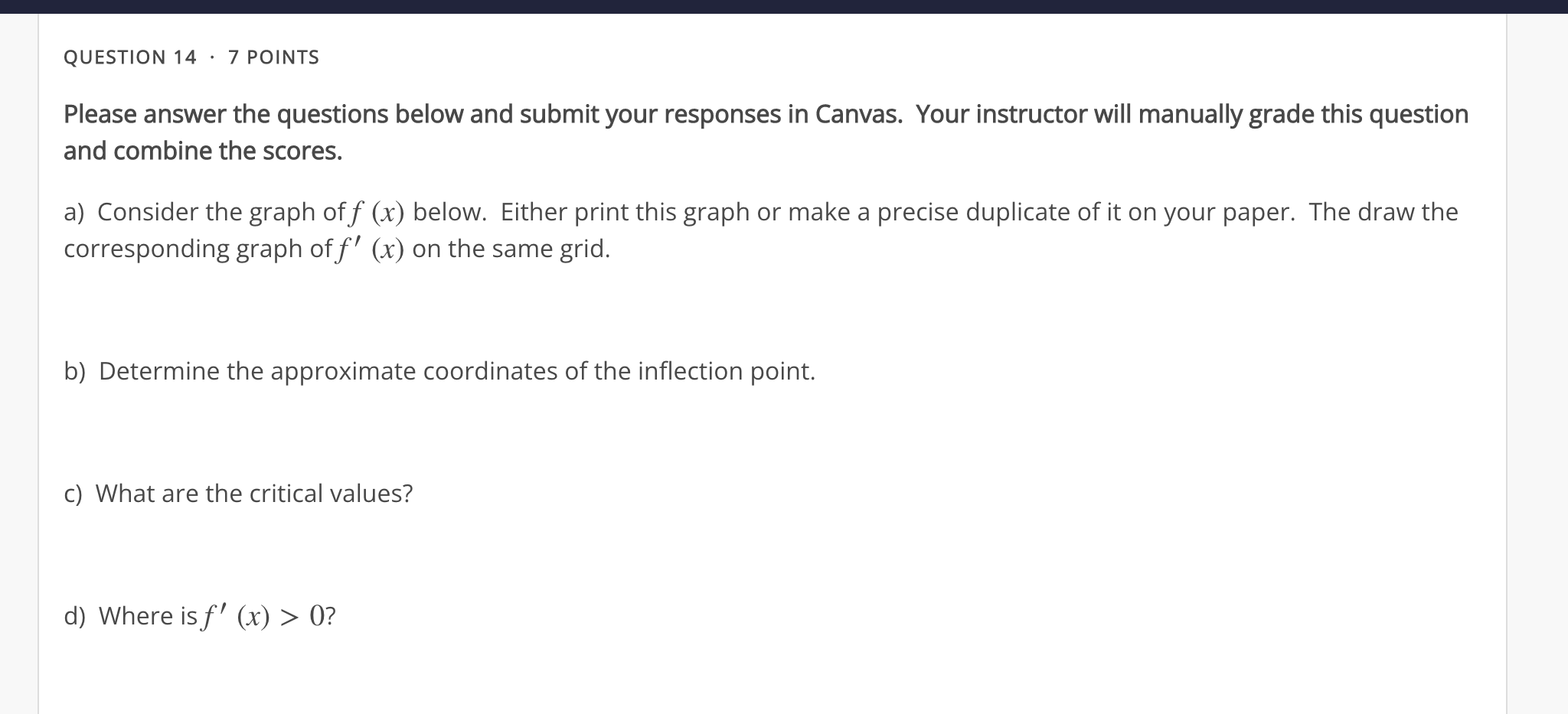 Solved QUESTION 14 · 7 POINTS Please answer the questions | Chegg.com