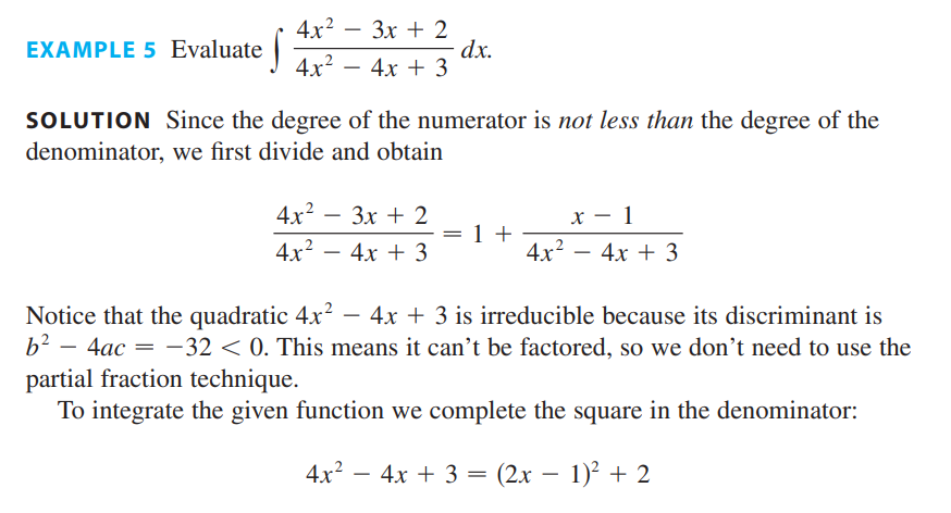 Solved Can you show the steps on how 4x^2 - 4x + 3 is equal | Chegg.com