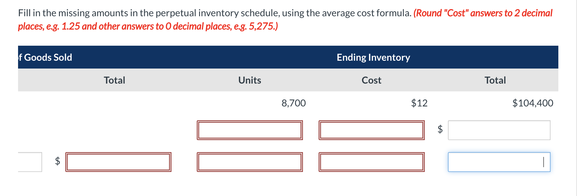 Solved The Company Accountant Has Prepared The Following | Chegg.com