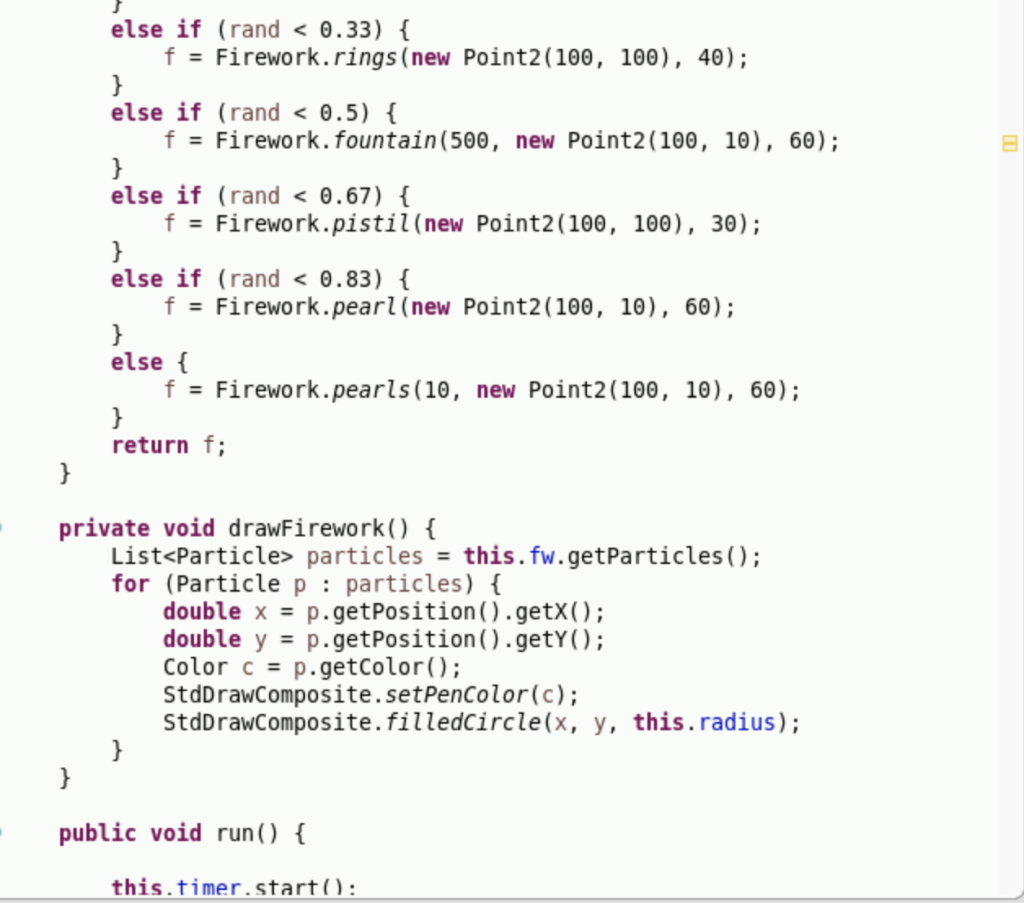 40); 3+ import java.awt.Color;) 11 12 public class | Chegg.com